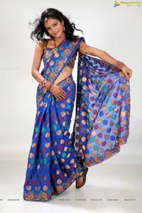 Indian Female Model Saree Photos