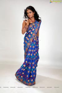 Indian Female Model Saree Photos