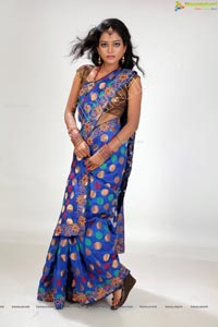 Indian Female Model Saree Photos