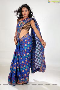 Indian Female Model Saree Photos