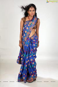 Indian Female Model Saree Photos