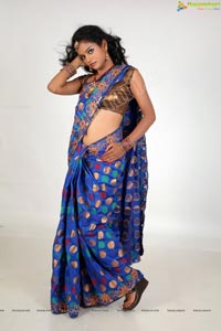 Indian Female Model Saree Photos