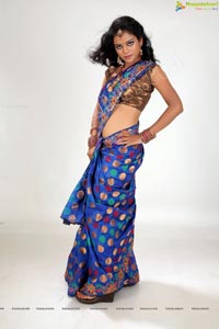 Indian Female Model Saree Photos