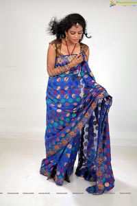 Indian Female Model Saree Photos