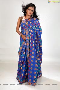 Indian Female Model Saree Photos