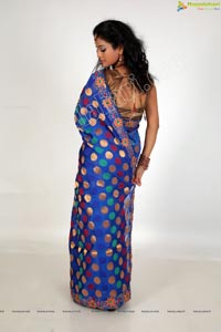 Indian Female Model Saree Photos