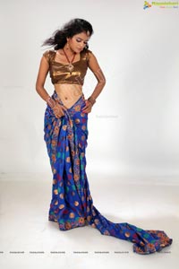 Indian Female Model Saree Photos