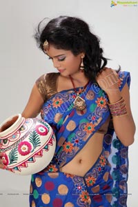 Indian Female Model Saree Photos