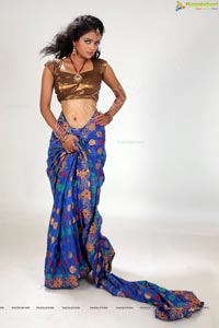 Indian Female Model Saree Photos