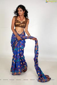 Indian Female Model Saree Photos