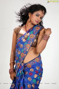 Indian Female Model Saree Photos