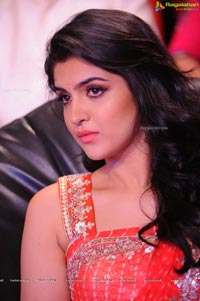 Deeksha Seth Orange Saree