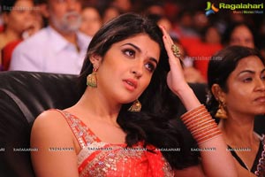 Deeksha Seth Orange Saree