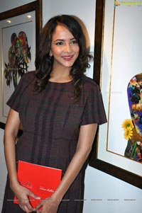 Lakshmi Prasanna at Praveen Jagarlamudi Art Exhibition