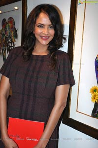 Lakshmi Prasanna at Praveen Jagarlamudi Art Exhibition