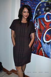 Lakshmi Prasanna at Praveen Jagarlamudi Art Exhibition