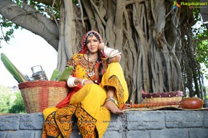 Lakshmi Manchu in Lambadi Dress