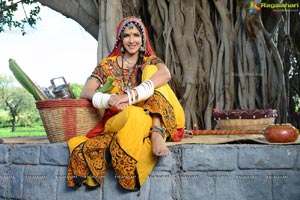 Lakshmi Manchu in Lambadi Dress