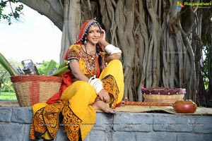 Lakshmi Manchu in Lambadi Dress