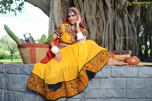 Lakshmi Manchu in Lambadi Dress