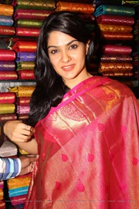 Sakshi Chowdary at Kalamandir Store, Hyderabad