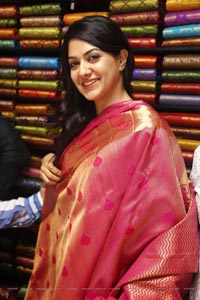 Sakshi Chowdary at Kalamandir Store, Hyderabad