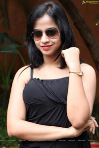 Swathi Deekshith in Black Dress