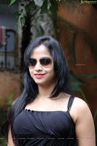 Swathi Deekshith in Black Dress