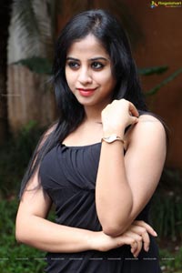 Swathi Deekshith in Black Dress