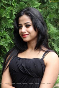 Swathi Deekshith in Black Dress