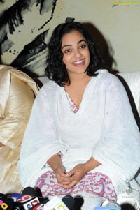 Nithya Menen at Malini 22 Vijayawada Press Meet