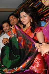 Samantha at Kalamandir Store, Hyderabad