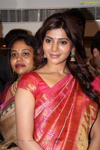 Samantha at Kalamandir Store, Hyderabad