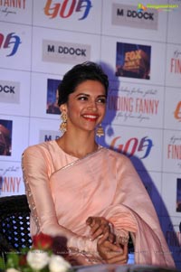 Deepika Padukone in Pink Saree