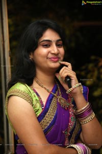 Actress Krishnveni