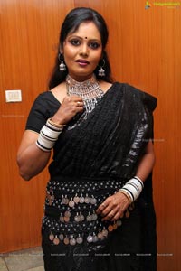 Preeti Nigam in Black Saree