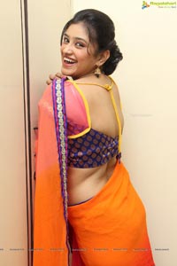 Priya Anduluri in Saree