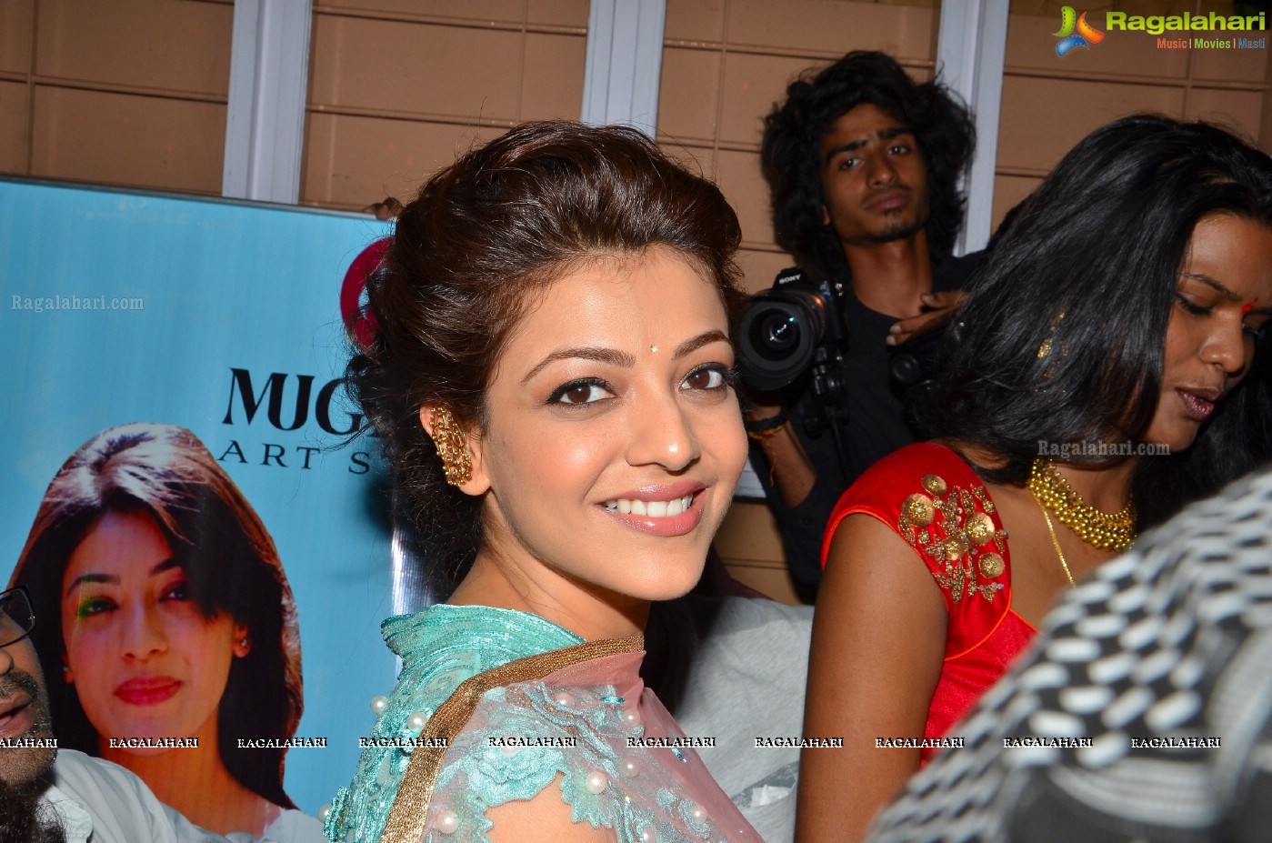 Kajal Aggarwal at Mugdha Art Studio Launch, Photo Gallery